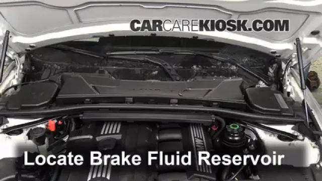 2011 BMW 328i xDrive 3.0L 6 Cyl. Coupe (2 Door) Brake Fluid Check Fluid Level